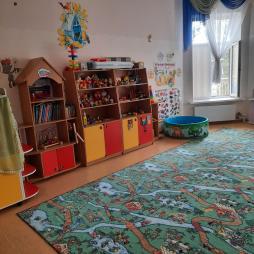 Игровая комната первой младшей группы "Почемучки"